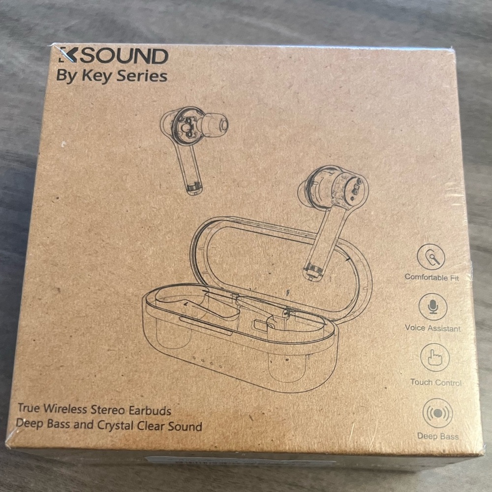 K Sound by Key Series True Wireless Stereo Earbuds
